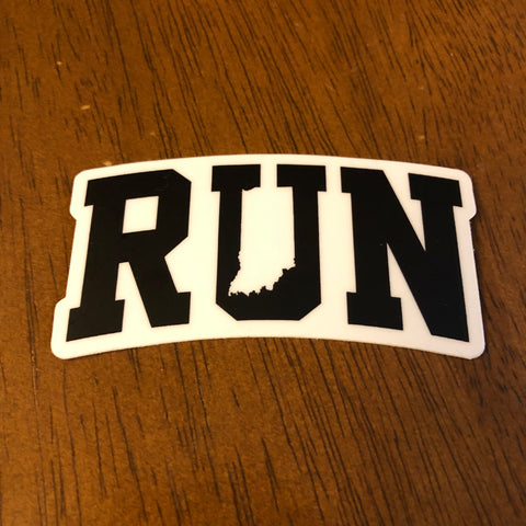 Run Indiana Sticker